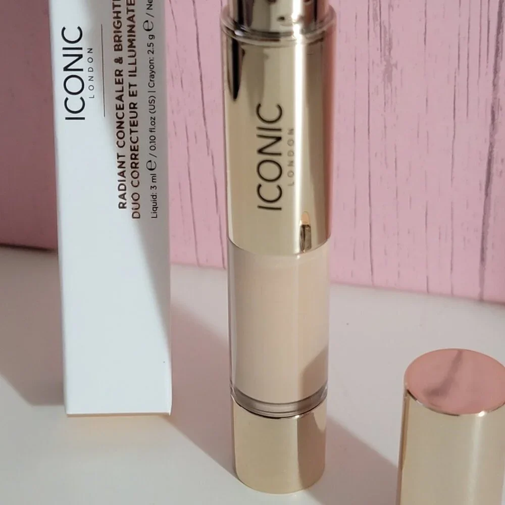 ICONIC LONDON Radiant Concealer & Brightening Duo WARM FAIR 2-in-1